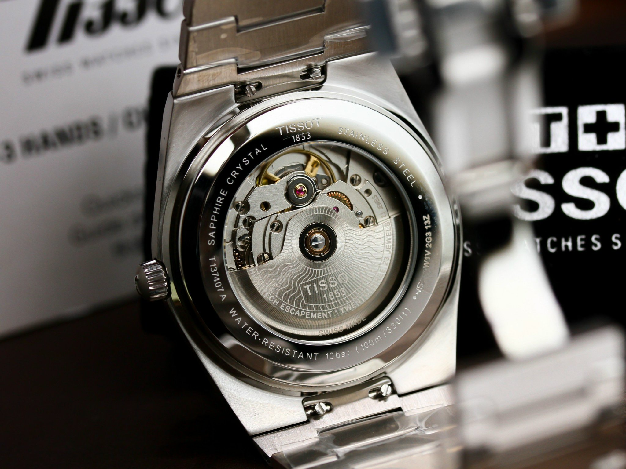 Ảnh 7 của (ĐỒNG HỒ NAM) Tissot PRX Powermatic 80 T137.407.11.051.00 (T1374071105100) 40mm