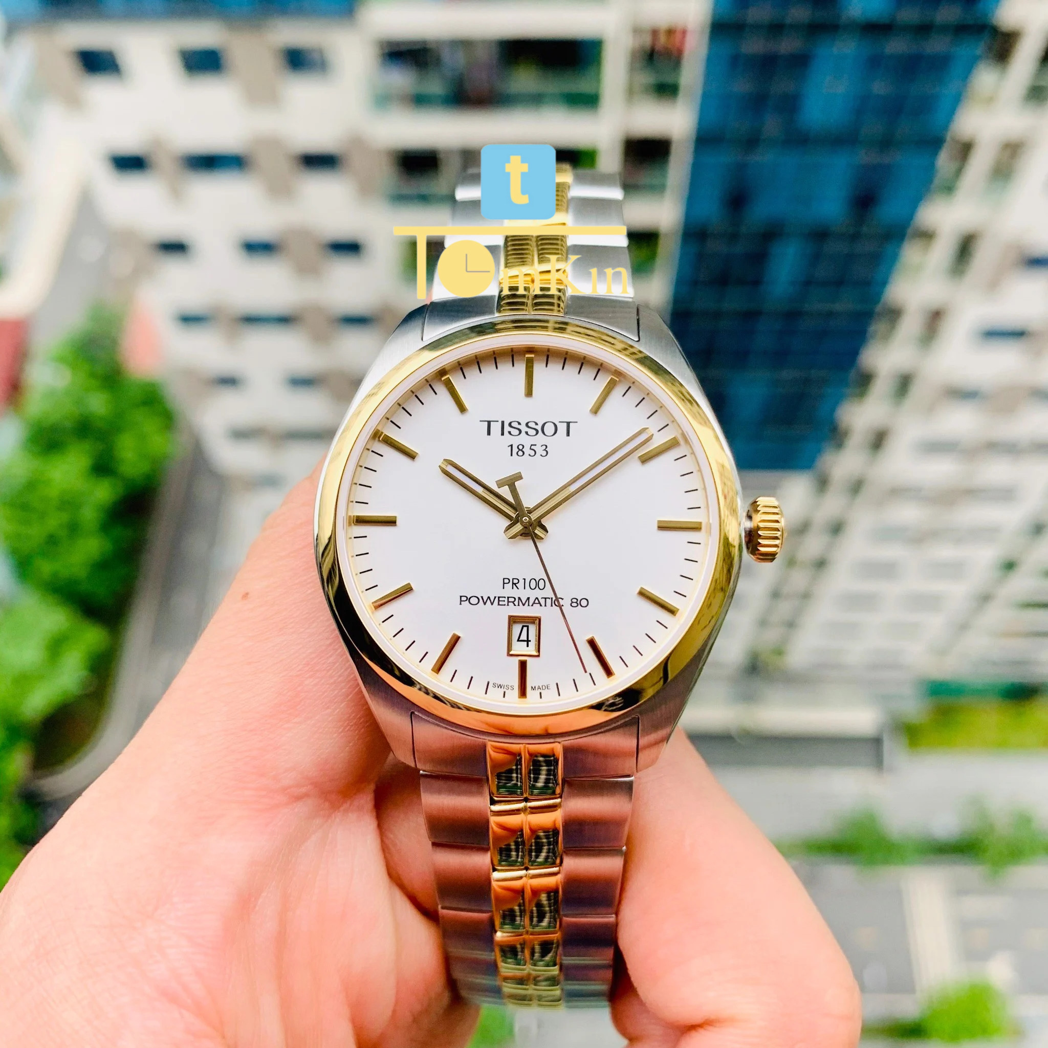 Ảnh 4 của Tissot Autoamatic PR100 T101.407.22.031.00 ( T1014072203100 )