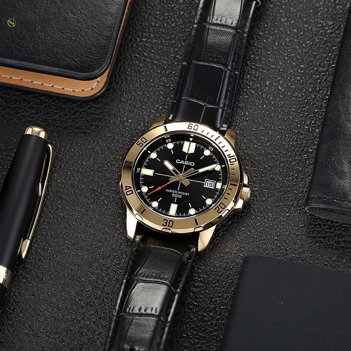 Ảnh 3 của (ĐỒNG HỒ NAM) Casio Quartz MTP-VD01GL-1EUDF ( MTPVD01GL1EUDF )