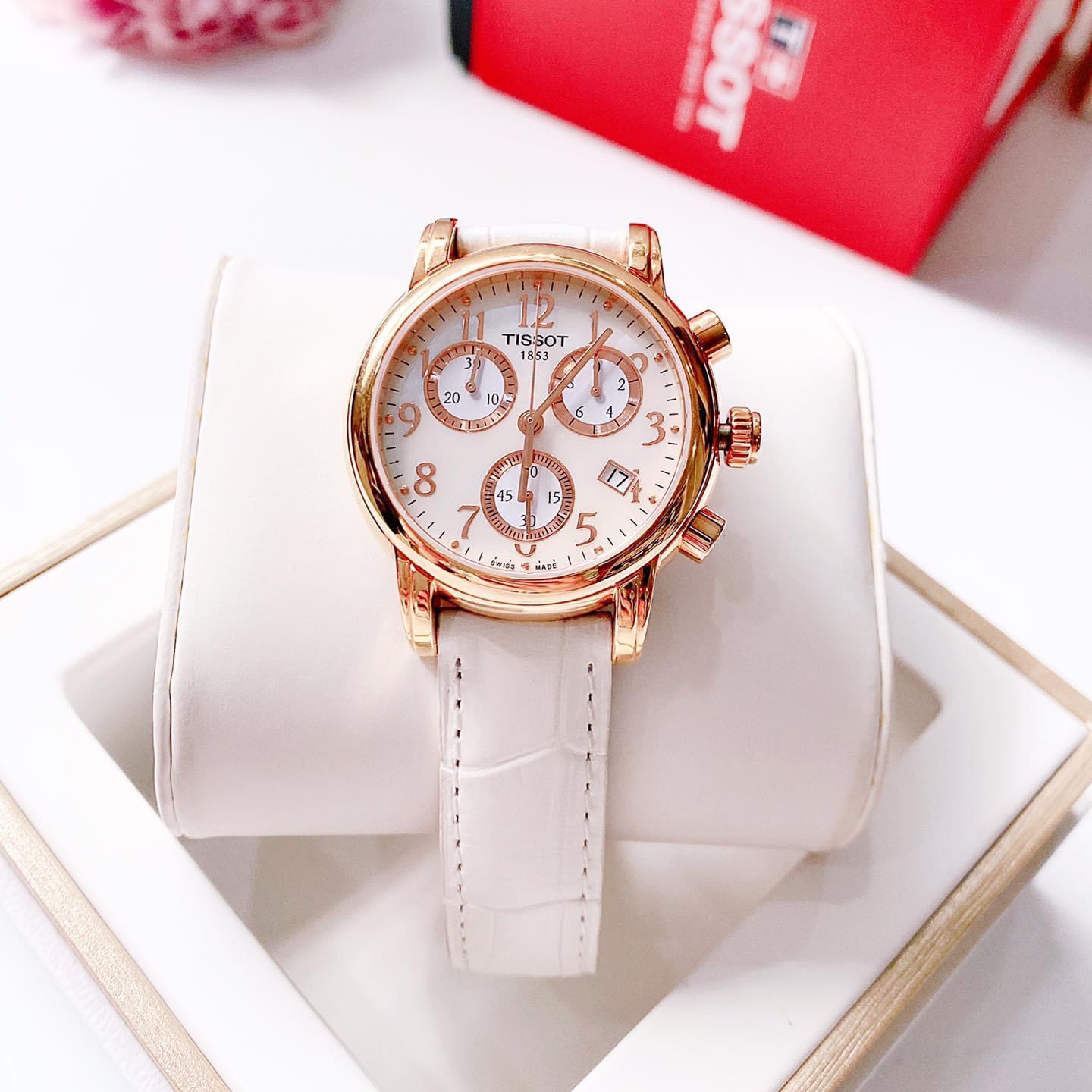(ĐỒNG HỒ NỮ) TISSOT T-CLASSIC DRESSPORT CHRONOGRAPH T050.217.36.112.00 (T0502173611200) 33mm