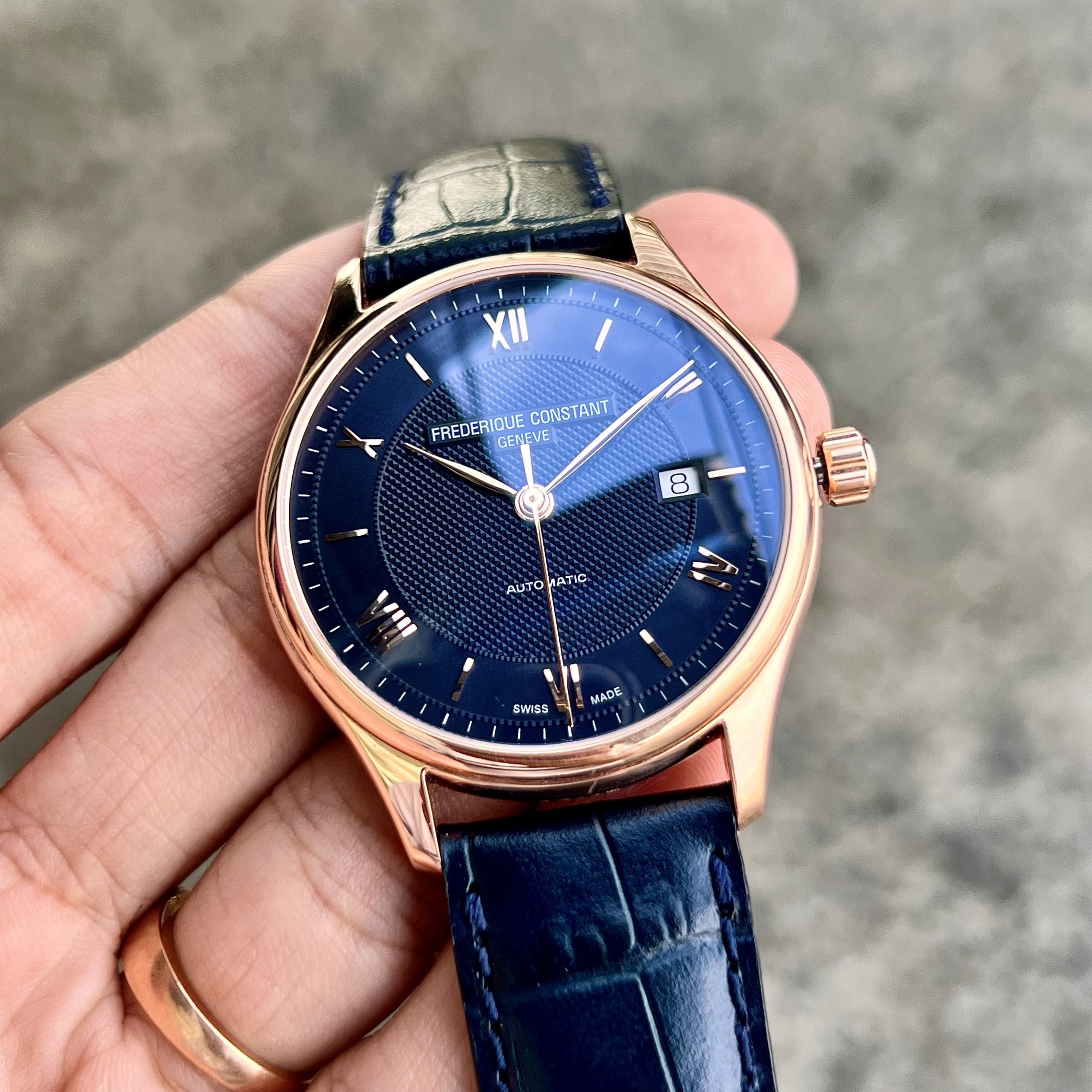 (HÀNG LƯỚT) ĐỒNG HỒ NAM LƯỚT Frederique Constant Classic Blue Rose FC-303MN5B4 ( FC303MN5B4 ) ( 303MN5B4 )