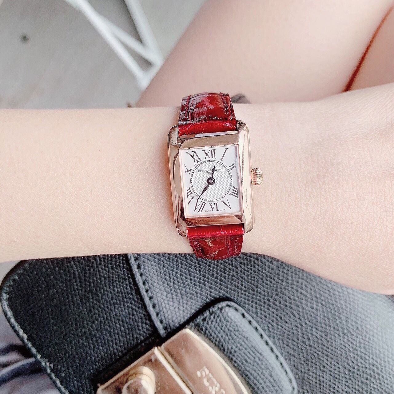 Ảnh 6 của (ĐỒNG HỒ ĐÔI) (New) Đồng hồ Frederique Constant Classics Carree FC-310MC4S34 (FC310MC4S34)(310MC4S34) và FC-200MC14 (FC200MC14) (200MC14)