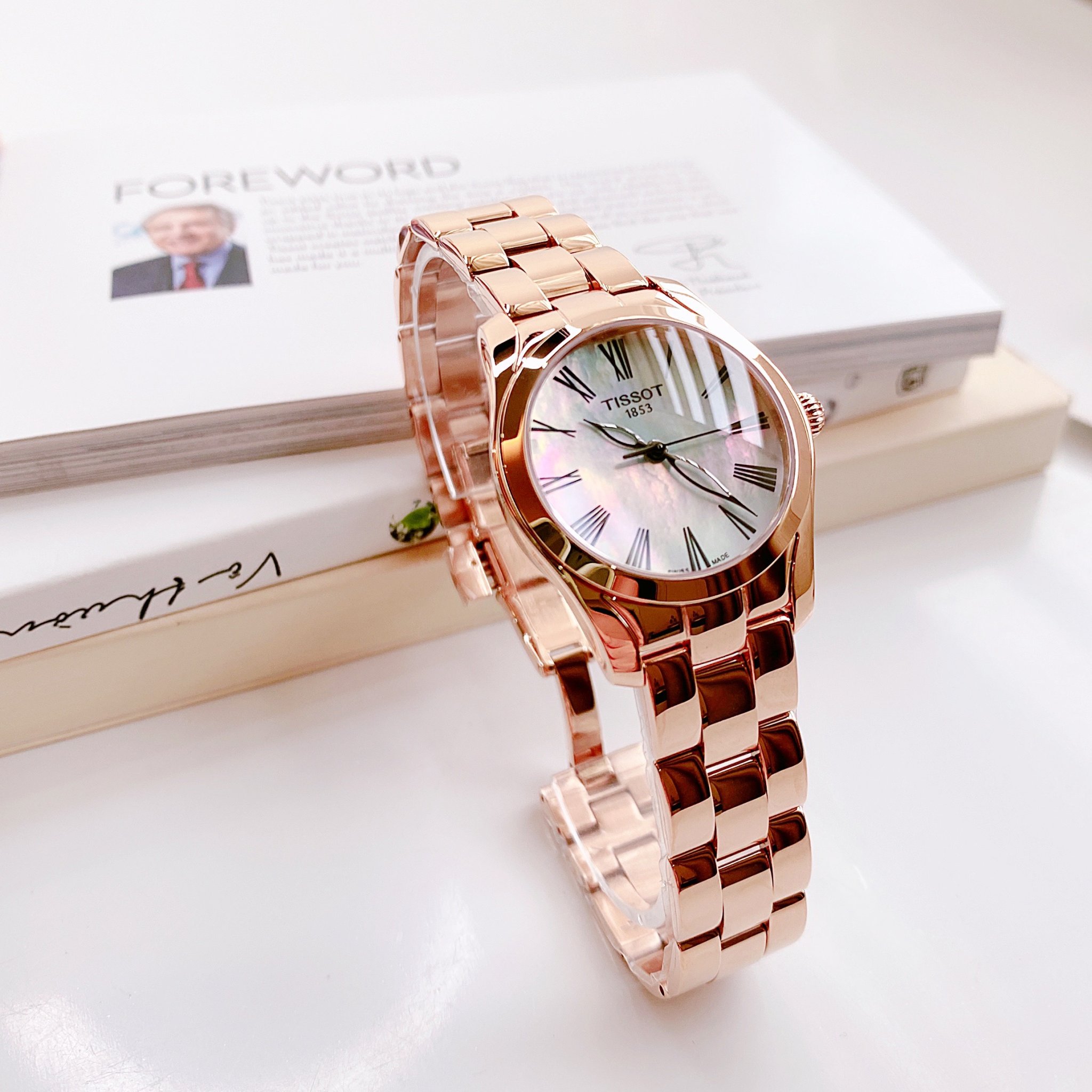 ĐỒNG HỒ NỮ TISSOT T-WAVE T112.210.33.113.00 FULLROSE