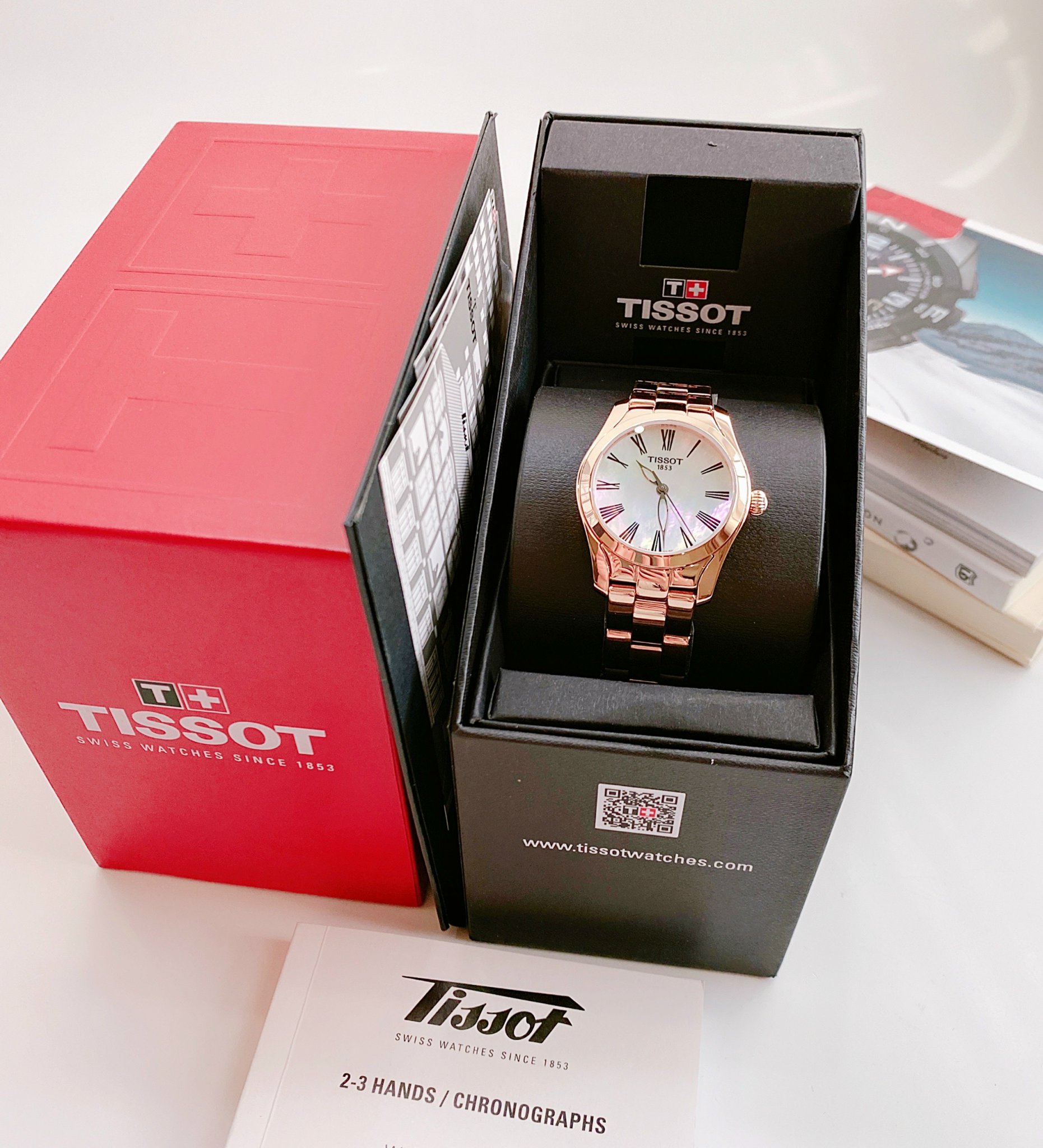 Ảnh 2 của ĐỒNG HỒ NỮ TISSOT T-WAVE T112.210.33.113.00 FULLROSE