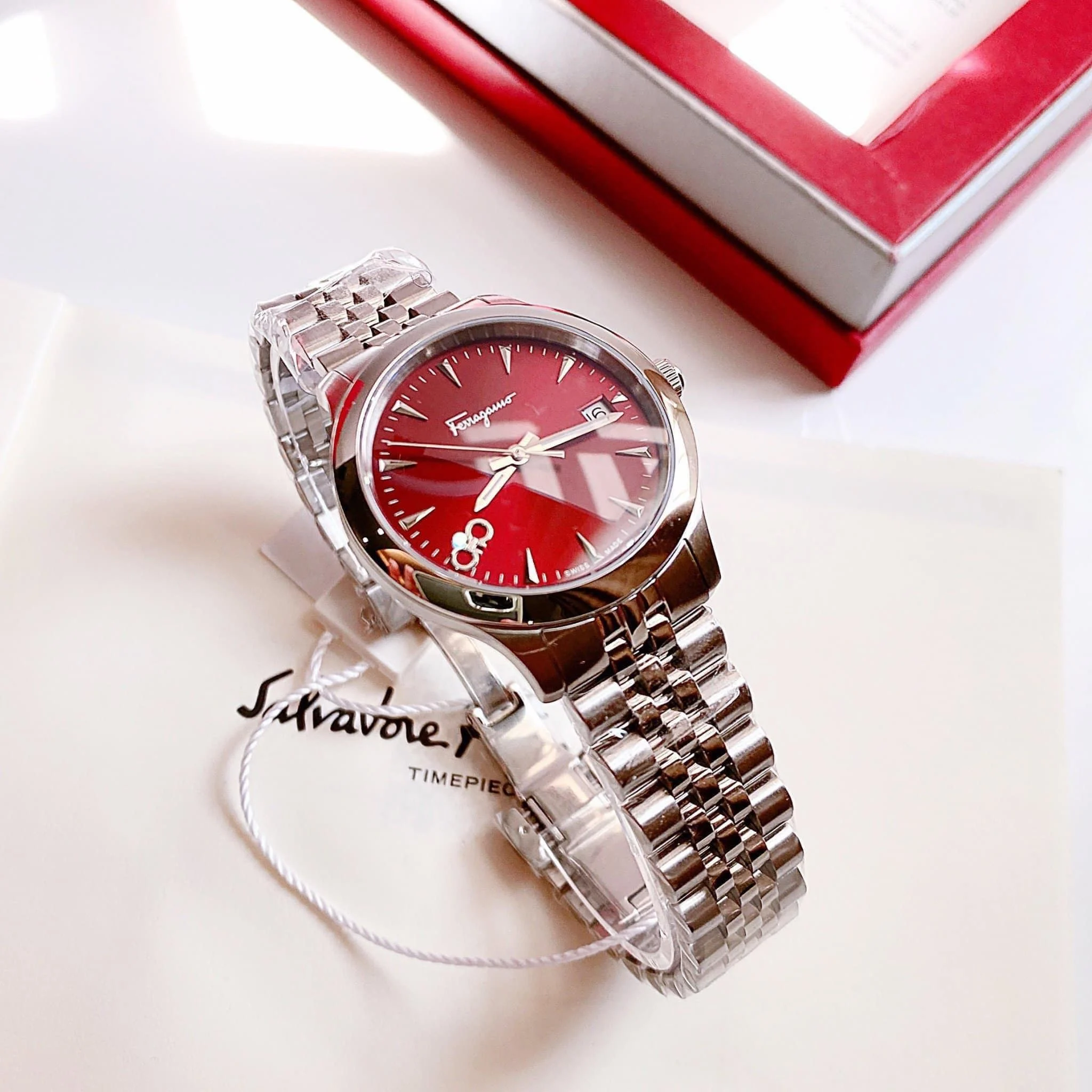 Ảnh 3 của (ĐỒNG HỒ NỮ) Salvatore Ferragamo Duo Quartz SFCU00922 33mm