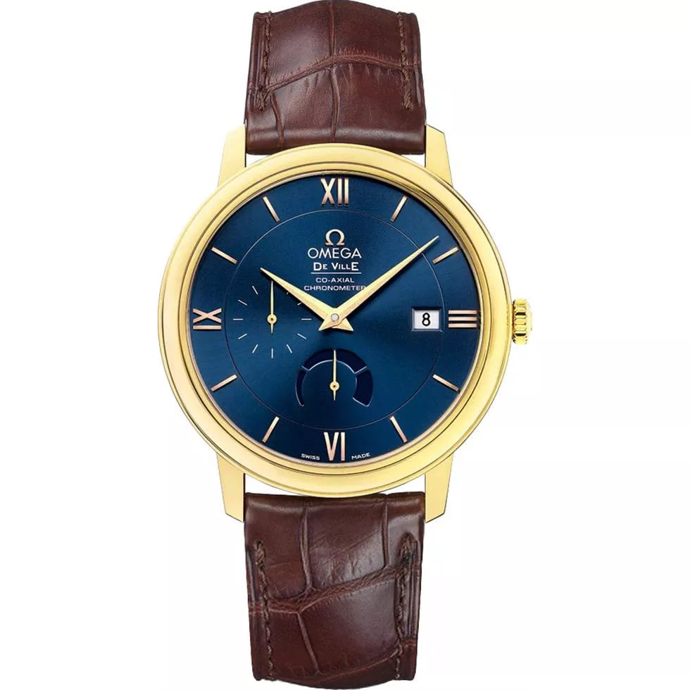 (ĐỒNG HỒ NAM) (NEW) OMEGA DE VILLE PRESTIGE CO-AXIAL POWER RESERVE 424.53.40.21.03.001 42453402103001 39.5mm