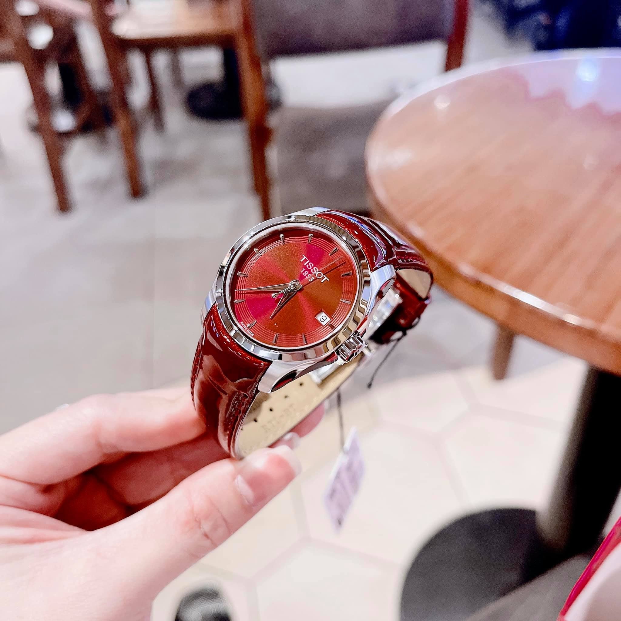 Ảnh 2 của (ĐỒNG HỒ NỮ) Tissot Couturier Quartz T035.210.16.371.01 ( T0352101637101 )