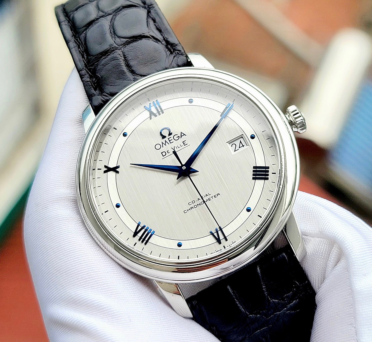 Ảnh 3 của [DEAL LƯỚT] ĐỒNG HỒ NAM Omega De Ville 424.13.40.20.02.003 Prestige Watch 39.5mm