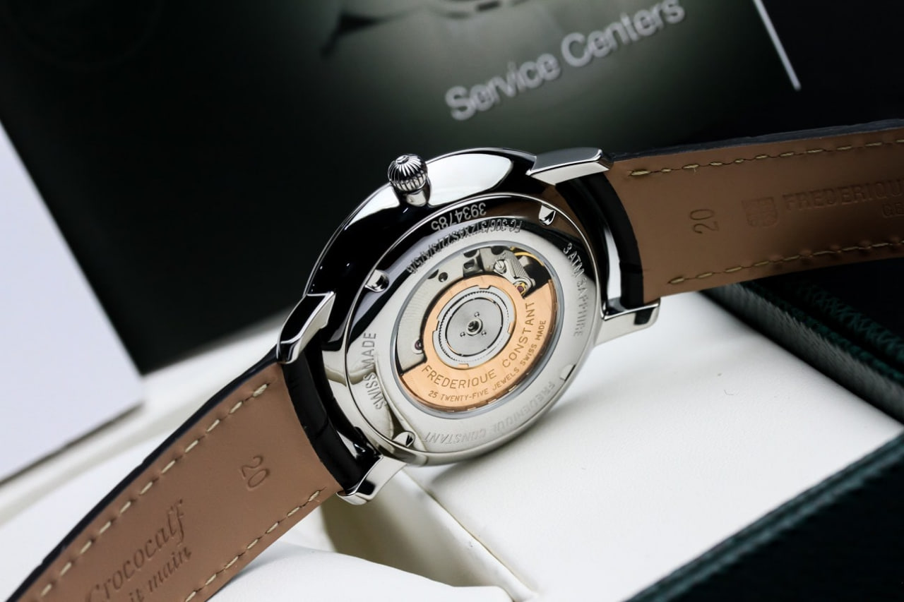 Ảnh 4 của (ĐỒNG HỒ NAM) (New) Frederique Constant Slimline FC-306G4S6 ( FC306G4S6 ) ( 306G4S6 ) 40mm Automatic