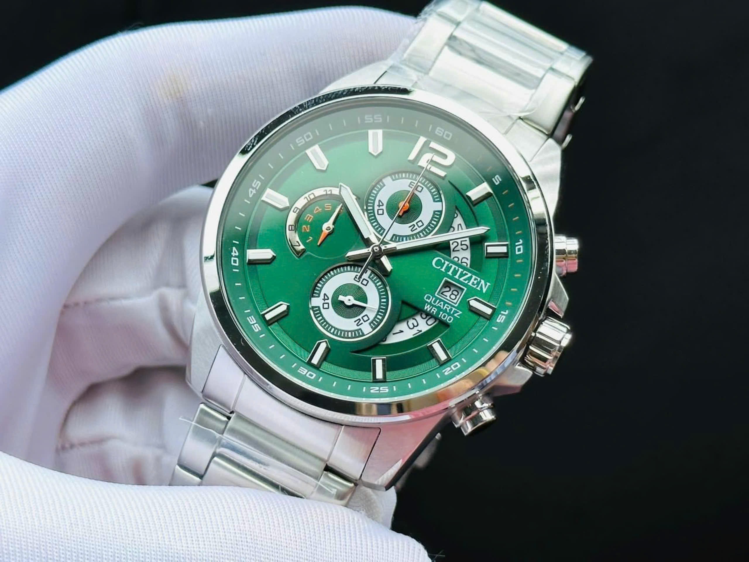 (ĐỒNG HỒ NAM) Citizen Quartz AN3690-56X Chronograph 44mm