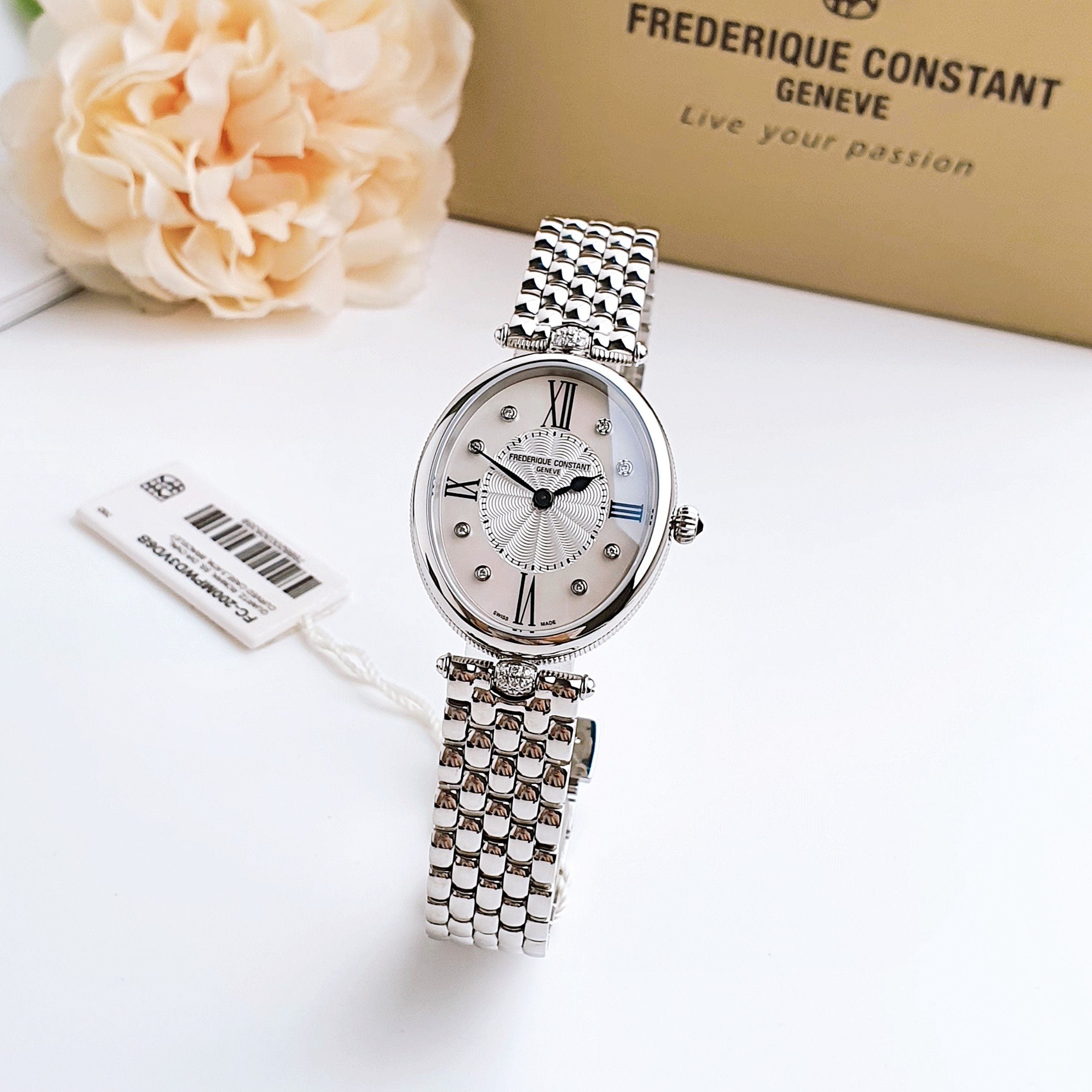 (ĐỒNG HỒ NỮ) Frederique Constant Classics Art Deco Ladies watch FC-200MPWD3VD6B (FC200MPWD3VD6B) 30mm