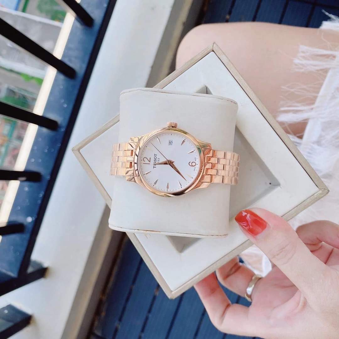 Ảnh 4 của (ĐỒNG HỒ NỮ) Tissot Tradition Lady T063.210.33.037.00 (T0632103303700)