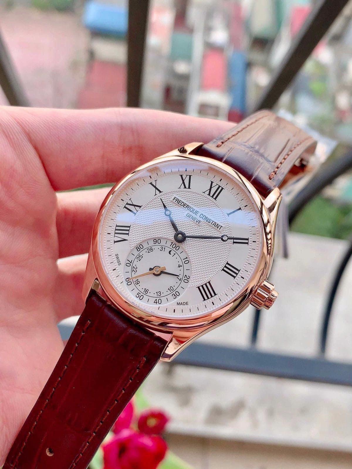 Ảnh 2 của [Deal Lướt] Fc Horological Smartwatch Silver Dial Men's FC-285MC5B4