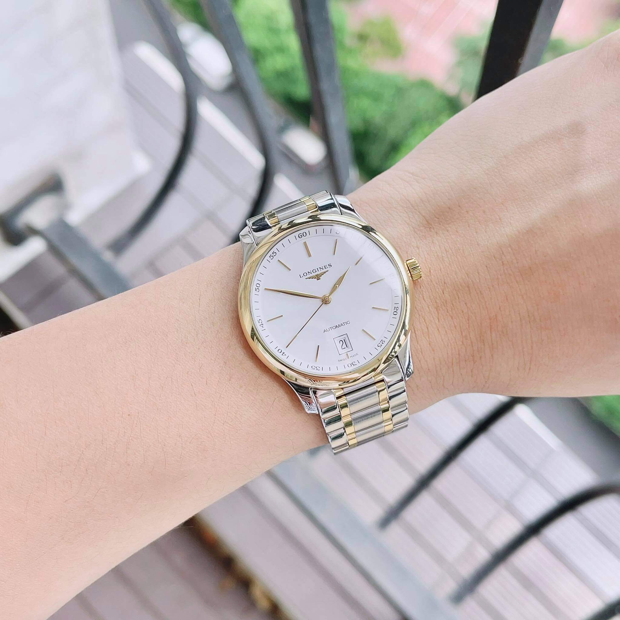 Ảnh 2 của (ĐỒNG HỒ NAM) (New)  Longines Master Collection L2.628.5.12.7 ( L26285127 ) 38.5mm