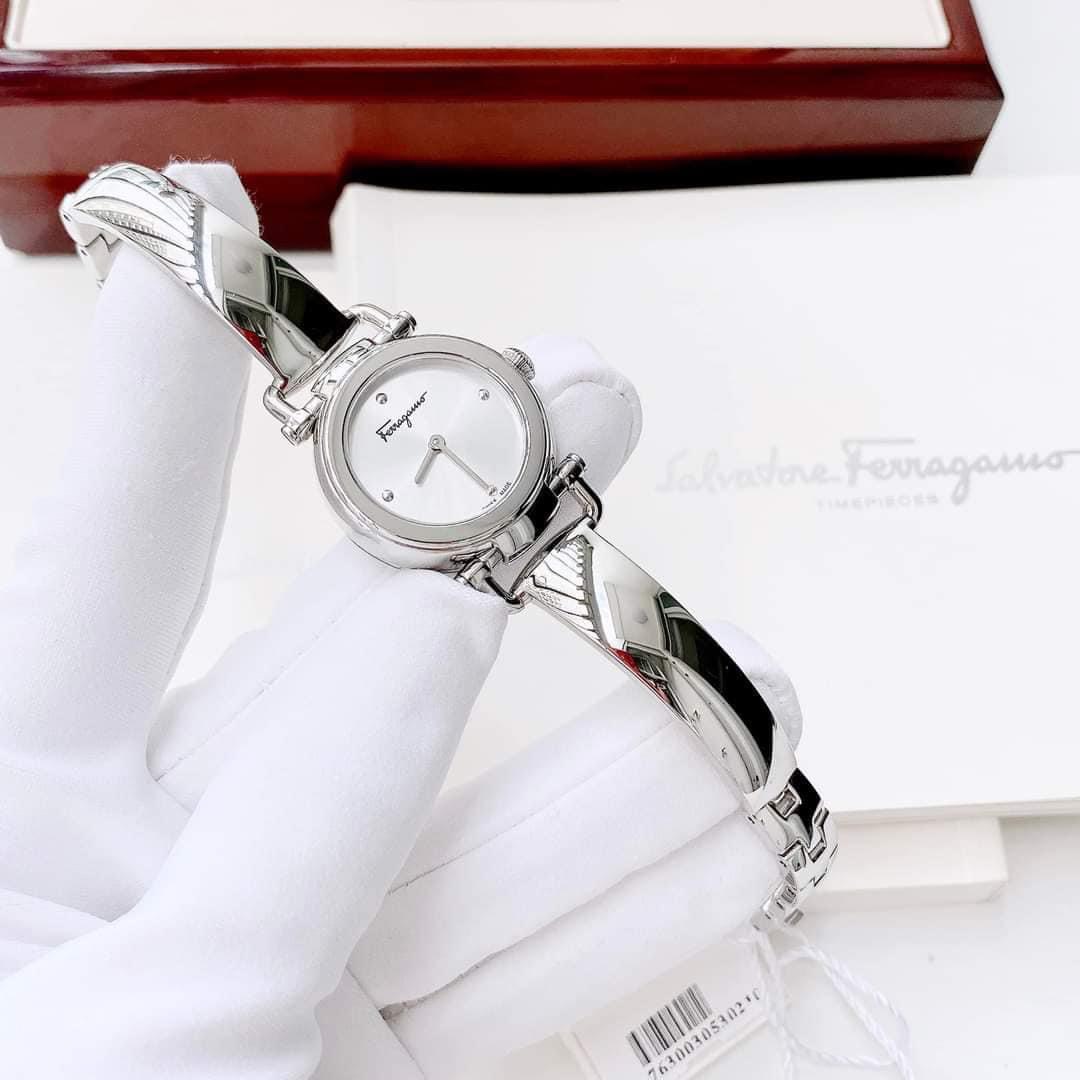 Ảnh 5 của (ĐỒNG HỒ NỮ) SALVATORE FERRAGAMO CASUAL SFDC00518 CASUAL SILVER TONE 26MM