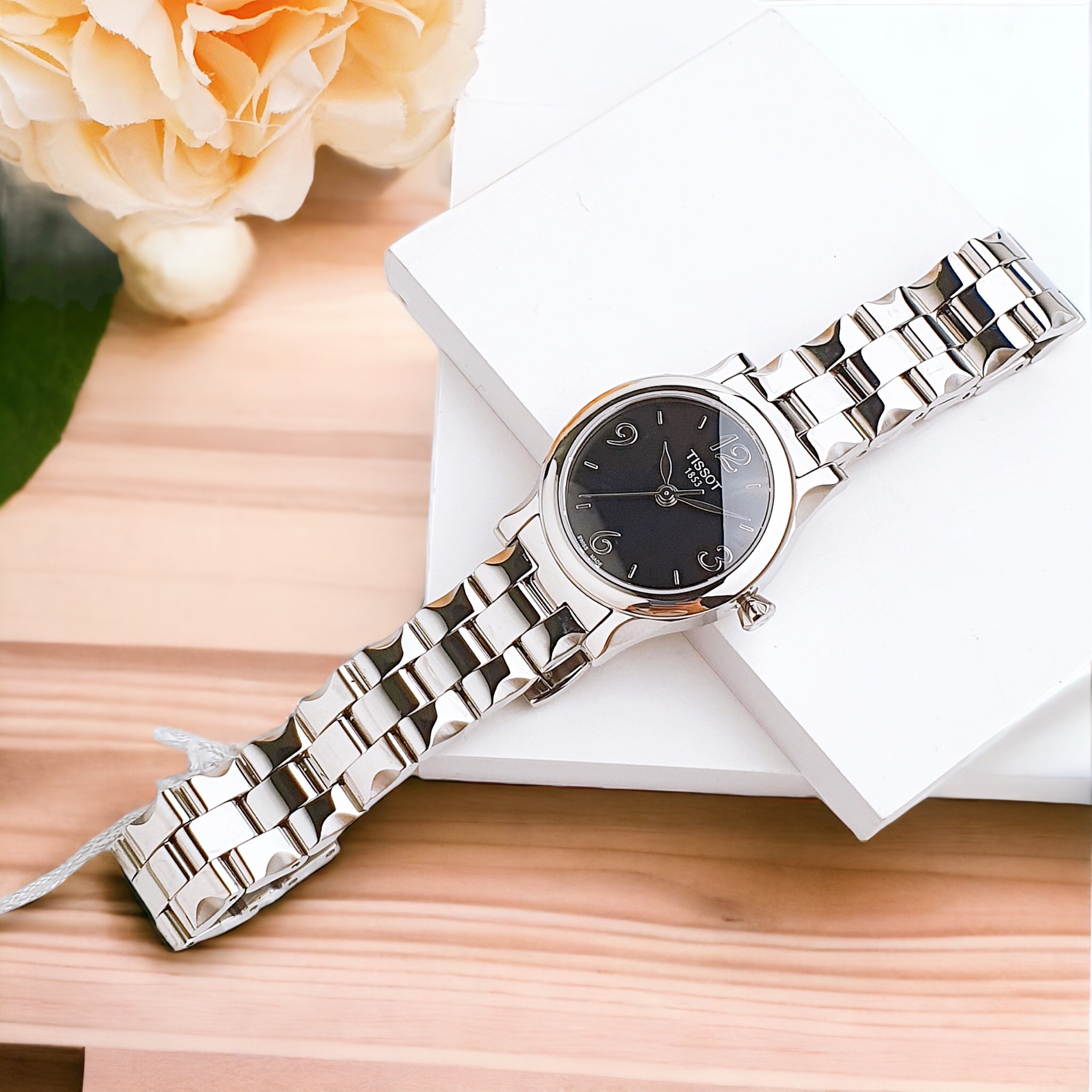 Ảnh 2 của (ĐỒNG HỒ NỮ) Tissot T-Classic T028.210.11.057.00  ( T0282101105700 ) Stylist-T 28mm