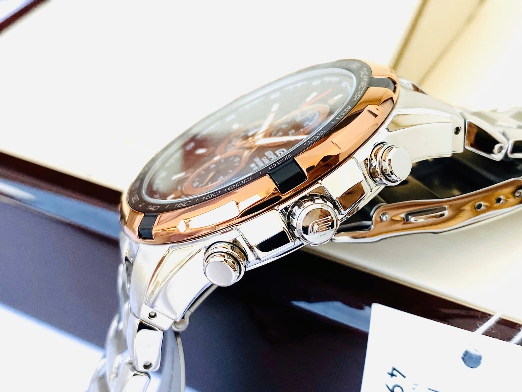 Ảnh 5 của (ĐỒNG HỒ NAM) Casio Edifice EF-539D-1A5 ( EF539D1A5 ) 48mm