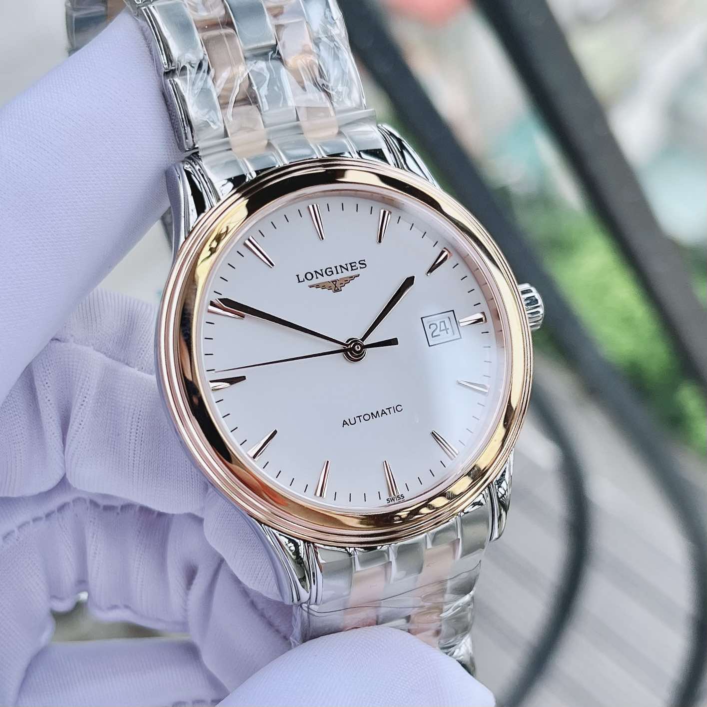 Ảnh 2 của (ĐỒNG HỒ NAM) (NEW) Longines Flagship L4.874.3.92.7 L49843927 Watch 38.5mm