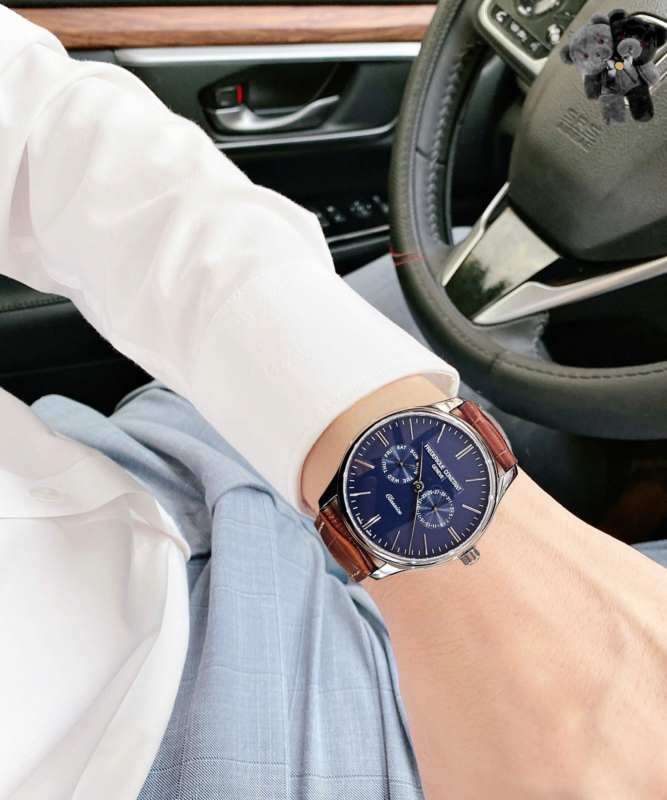 Ảnh 3 của (ĐỒNG HỒ NAM) (New) FREDERIQUE CONSTANT FC-259NT5B6 BLUE CLASSICS DAY/DATE 40MM ( FC259NT5B6 ) ( 259NT5B6)