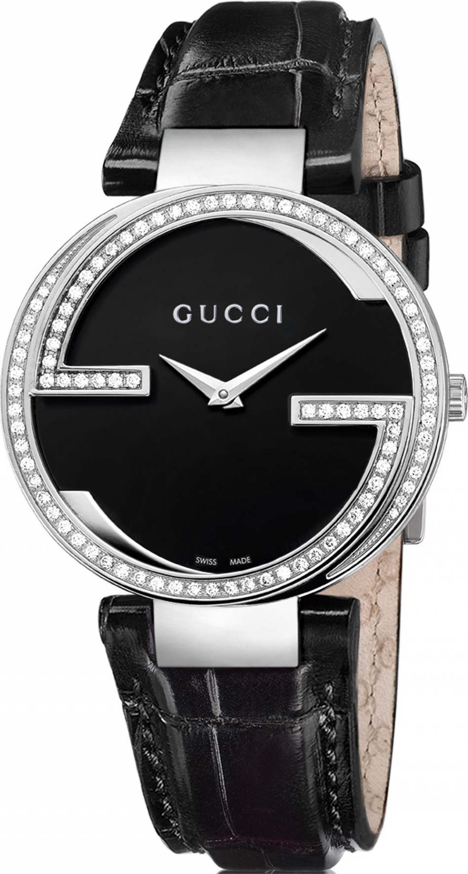 ĐỒNG HỒ NỮ GUCCI Interlocking G Collection Watch With Diamonds Ladies Watch 37mm