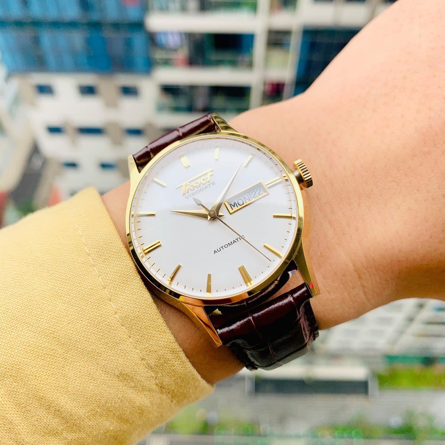 Ảnh 2 của (ĐỒNG HỒ NAM) (New) Tissot Automatic Visodate T019.430.36.031.01 ( T0194303603101 ) 40mm