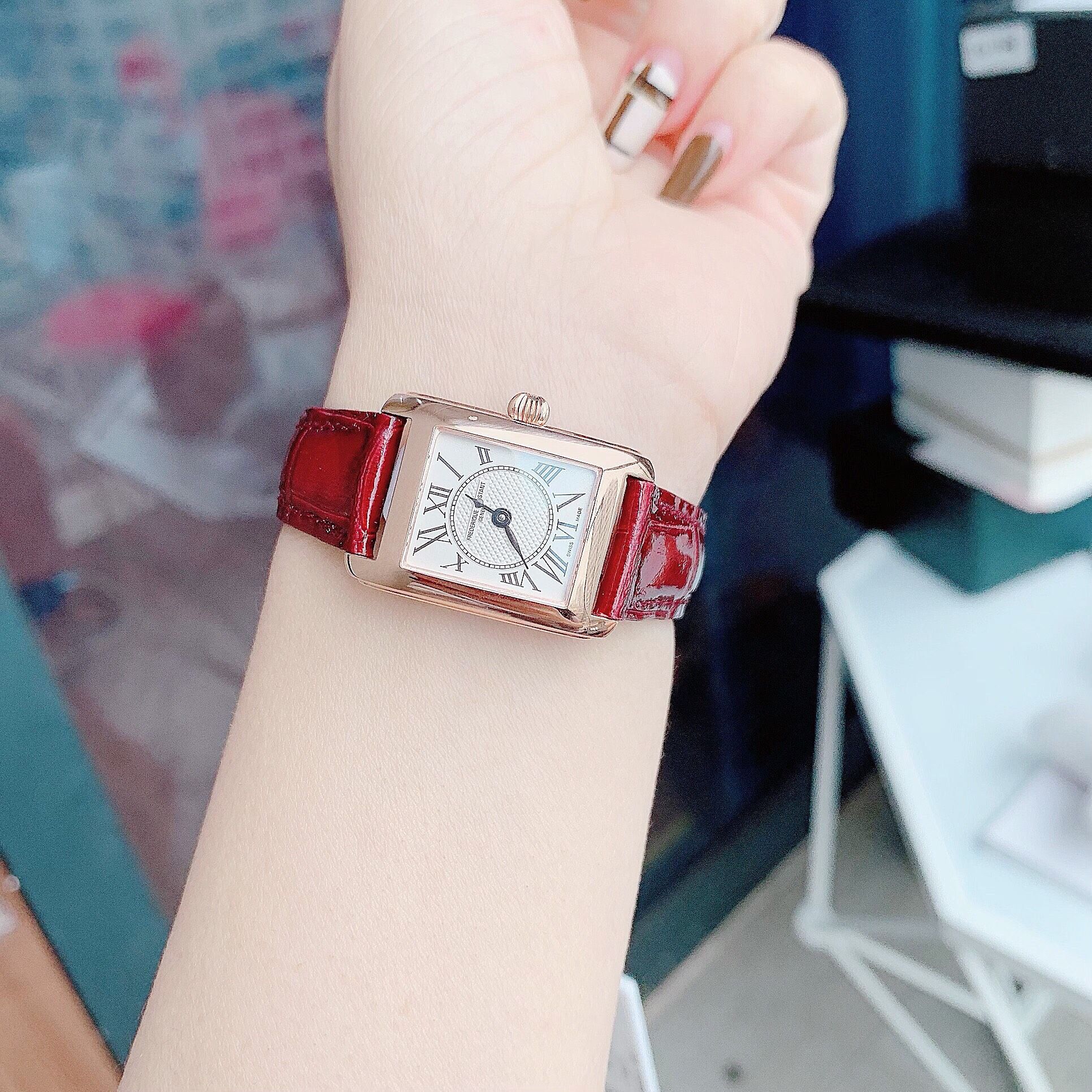 Ảnh 4 của (ĐỒNG HỒ ĐÔI) (New) Đồng hồ Frederique Constant Classics Carree FC-310MC4S34 (FC310MC4S34)(310MC4S34) và FC-200MC14 (FC200MC14) (200MC14)