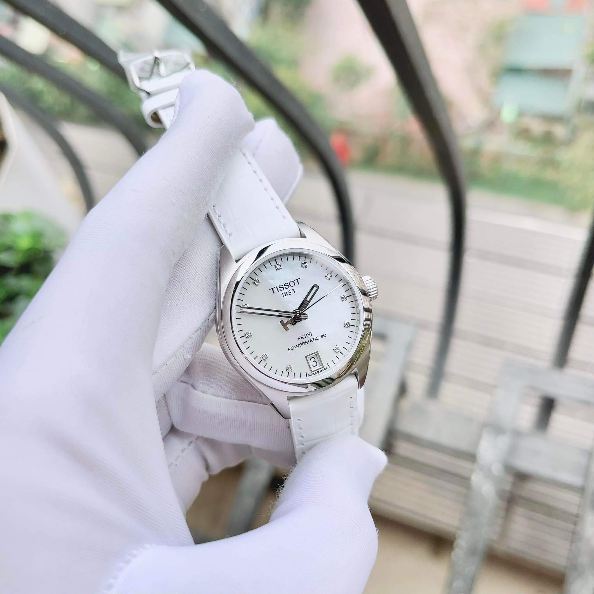 Ảnh 2 của (ĐỒNG HỒ NỮ) Tissot PR100 Powermatic 80 Lady T101.207.16.116.00 ( T1012071611600) 33mm