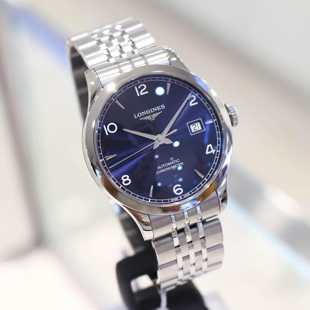 Ảnh 3 của Đồng Hồ Longines L2.820.4.96.6 - Record collection 38.5 mm - Steel - Bracelet