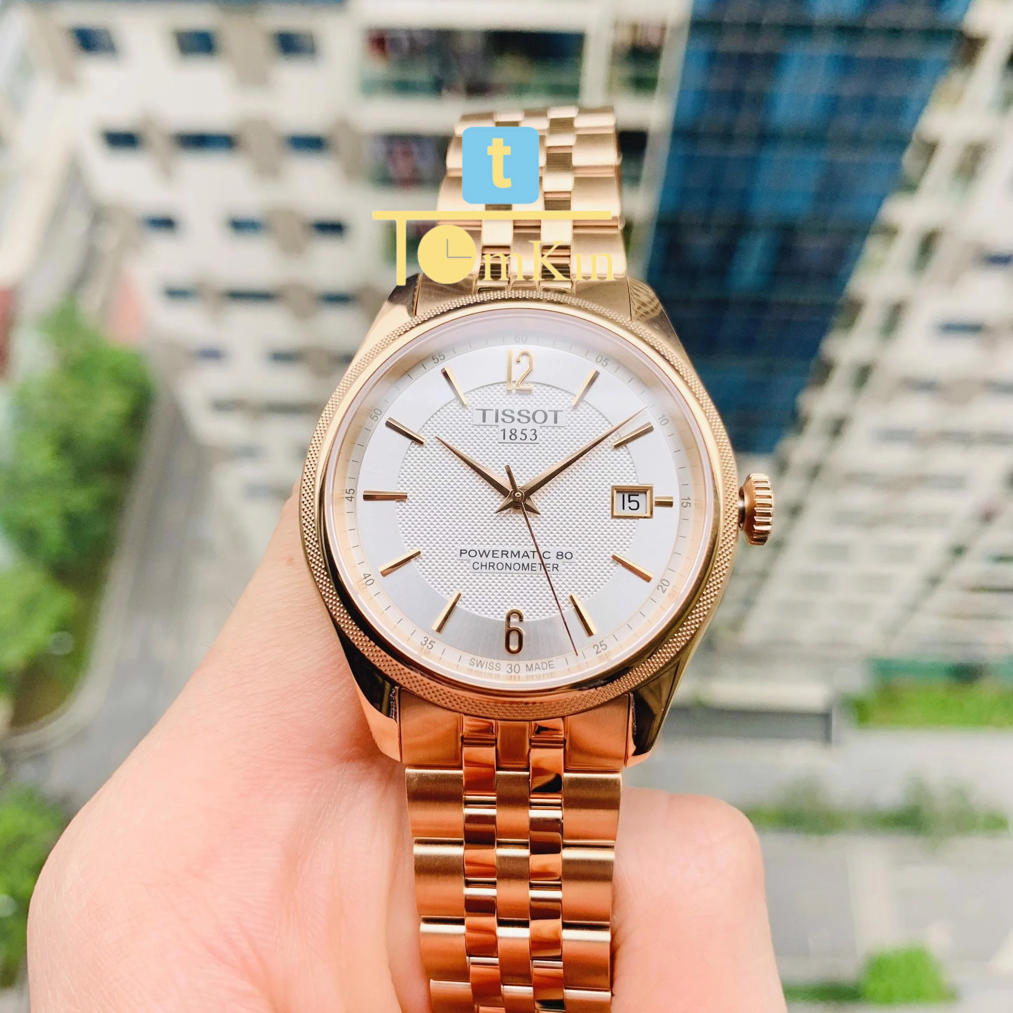Ảnh 3 của TISSOT AUTOMATIC BALLADE POWERMATIC 80 COSC T108.408.33.037.00 ( T1084083303700 )