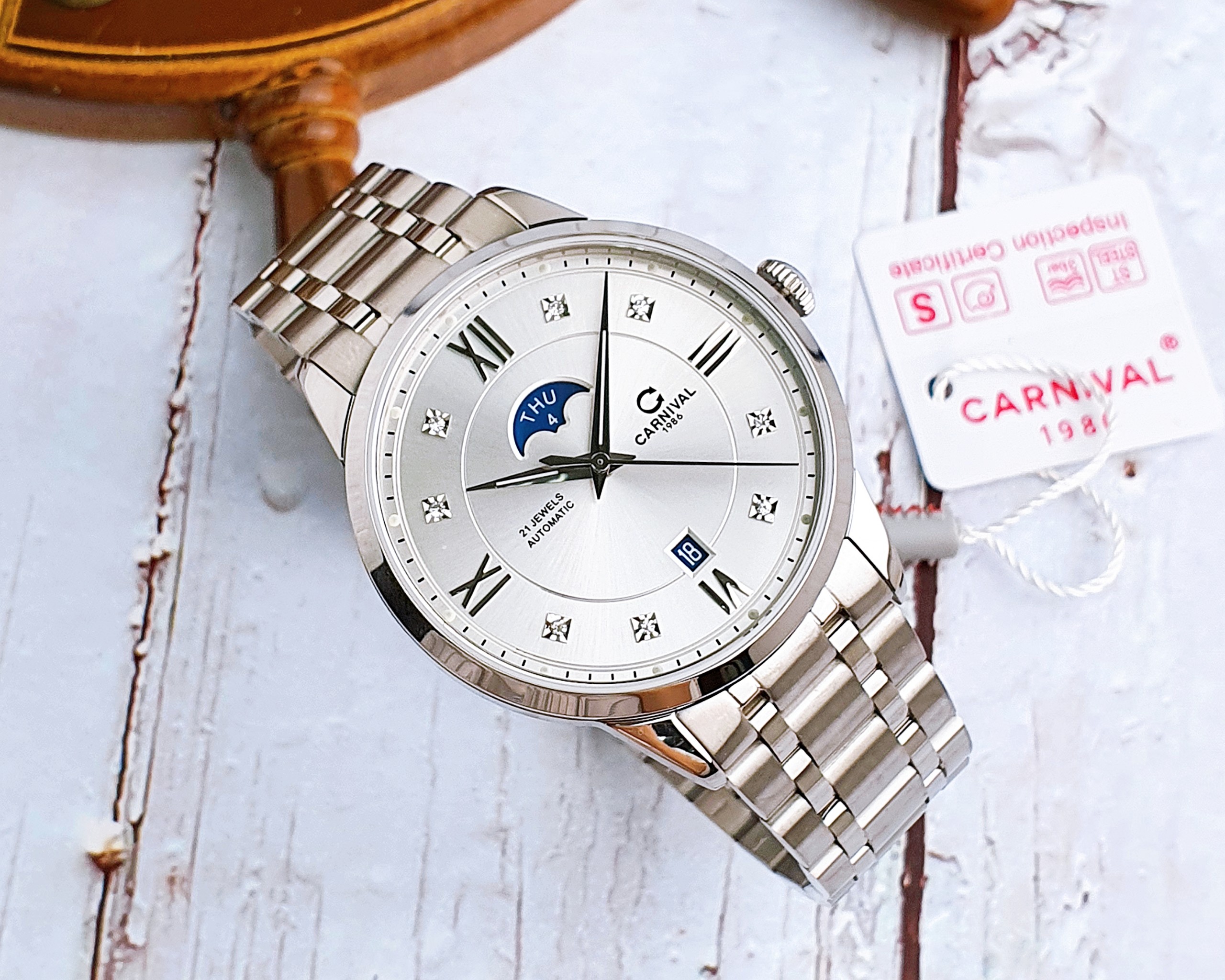 Ảnh 5 của (ĐỒNG HỒ NAM) (New) Carnival IW528G7 C.G8097.101.011 41mm