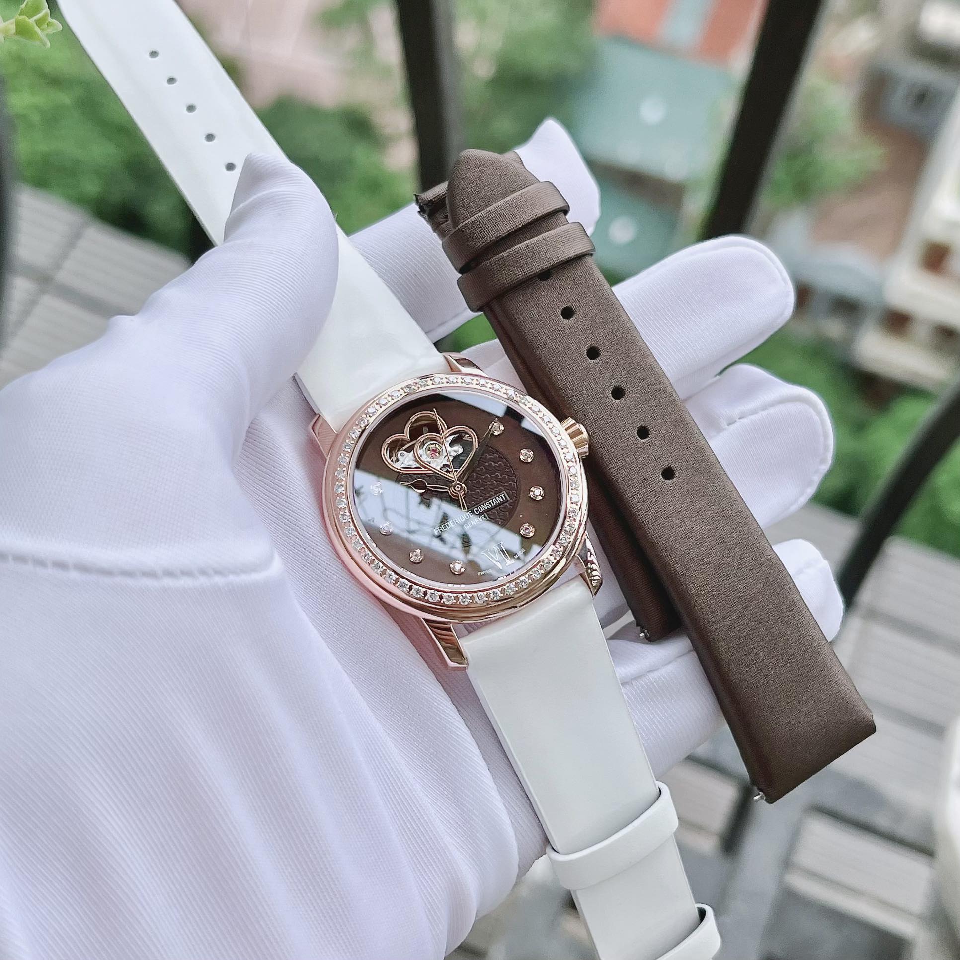 (ĐỒNG HỒ NỮ) FREDERIQUE CONSTANT DOUBLE HEARTBEAT FC-310CDHB2PD4 (FC310CDHB2PD4) 34mm