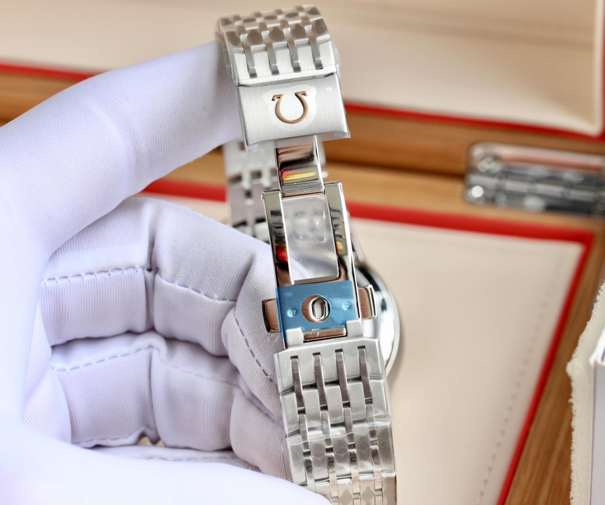 Ảnh 10 của (ĐỒNG HỒ NAM) (NEW) Omega De Ville Hour Vision Watch 433.10.41.21.02.001 (43310412102001) 41mm