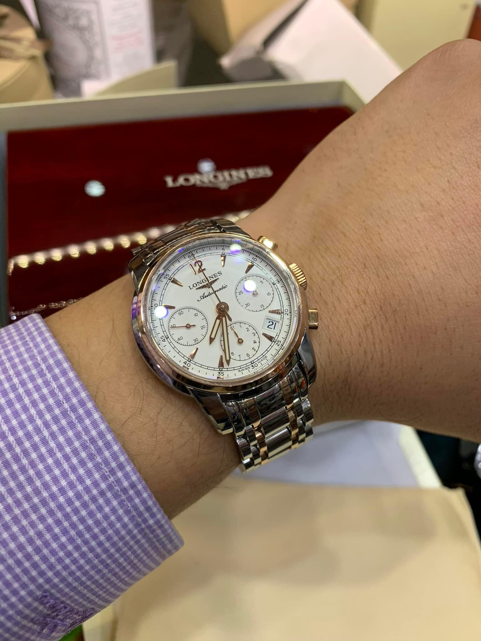 Ảnh 5 của [Deal Lướt]LONGINES THE SAINT-IMIER CHRONOGRAPH 41MM L2.752.5.72.7