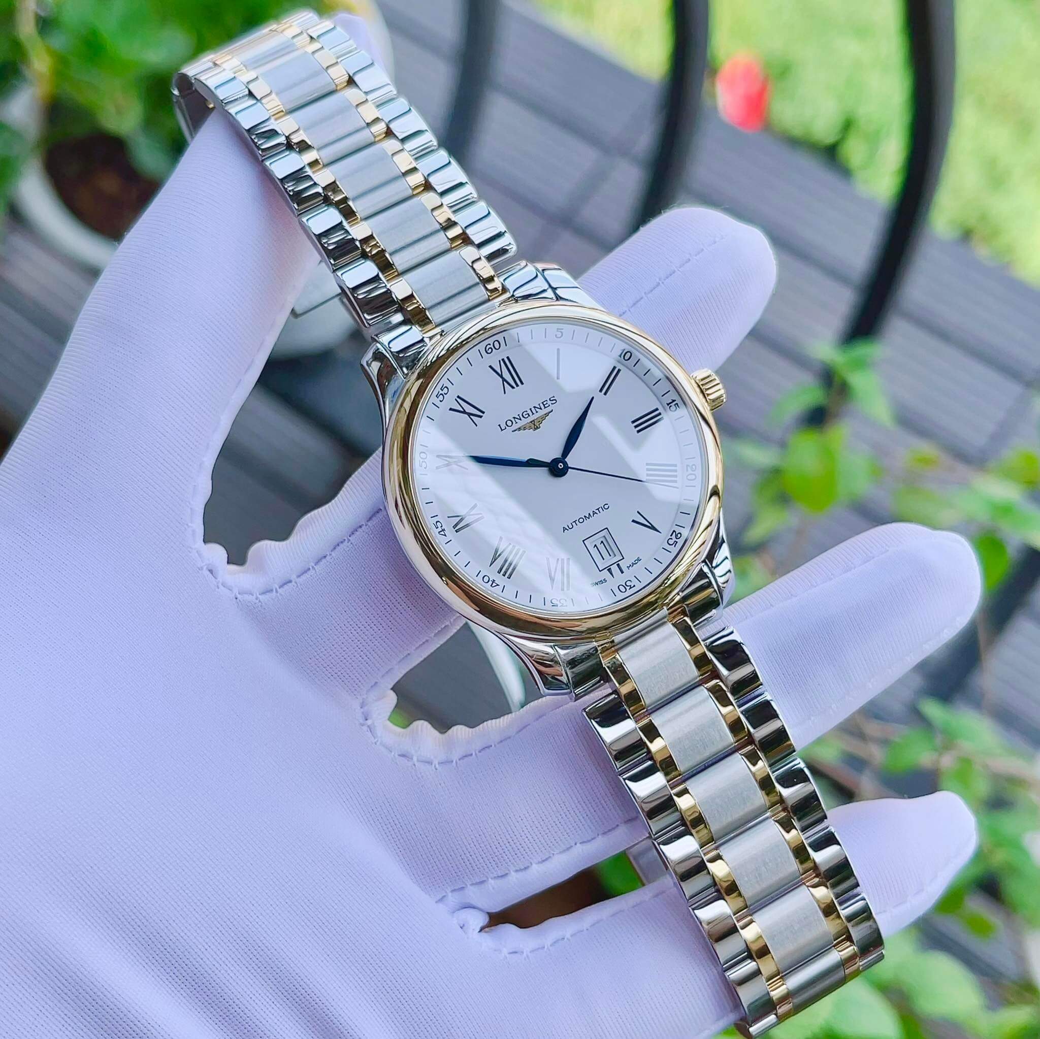 Ảnh 2 của (ĐỒNG HỒ NAM) (New)  Longines Master DemiGold - L2.628.5.11.7 ( L26285117 ) 38.5mm