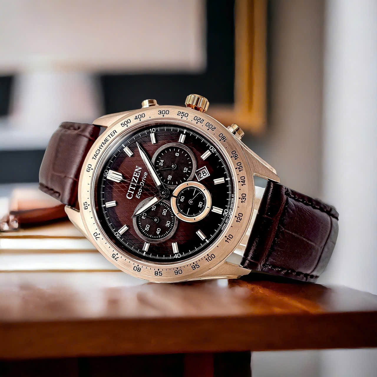 Ảnh 2 của (ĐỒNG HỒ NAM) Citizen Eco-drive CA4452-17X Chronograph 43mm