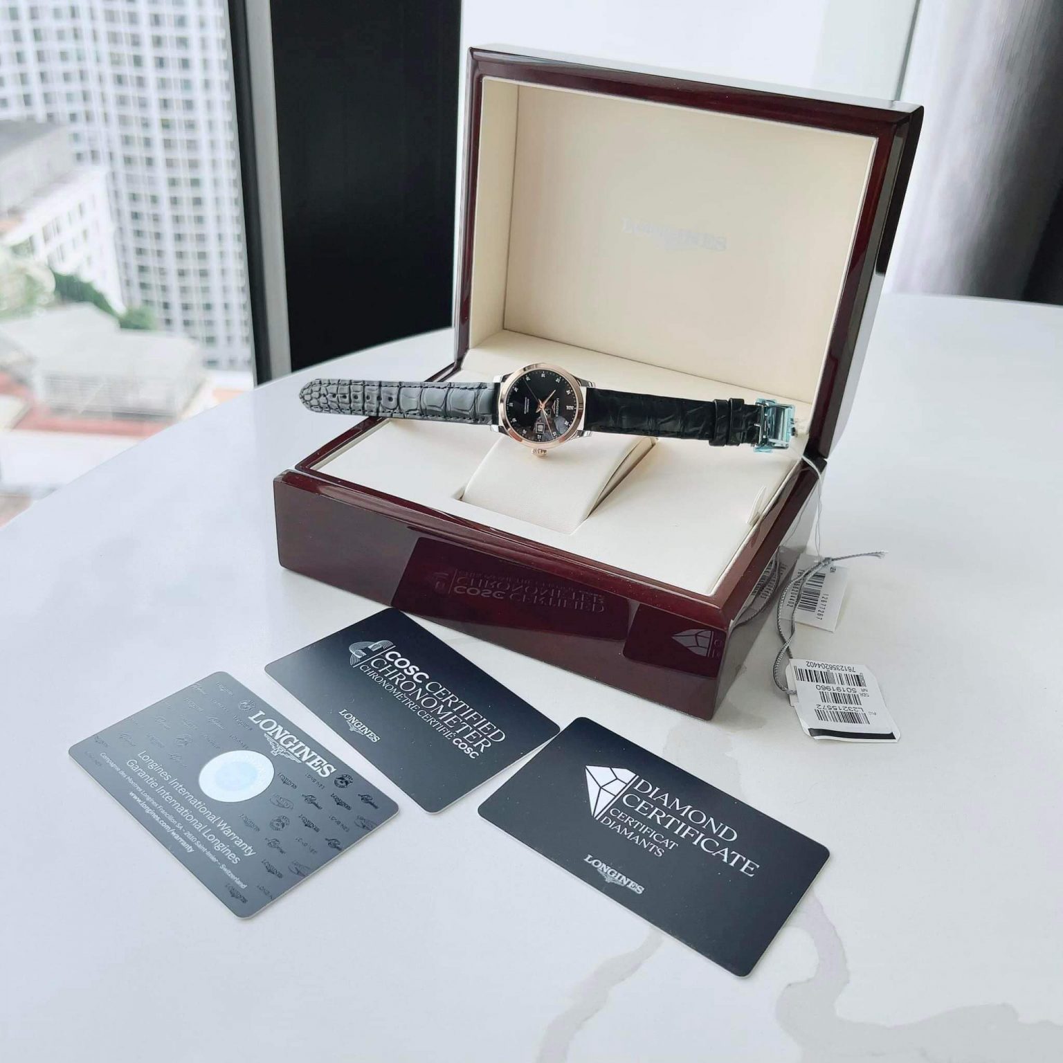 Ảnh 3 của Đồng hồ Longines Record L2.321.5.57.2 L23215572
