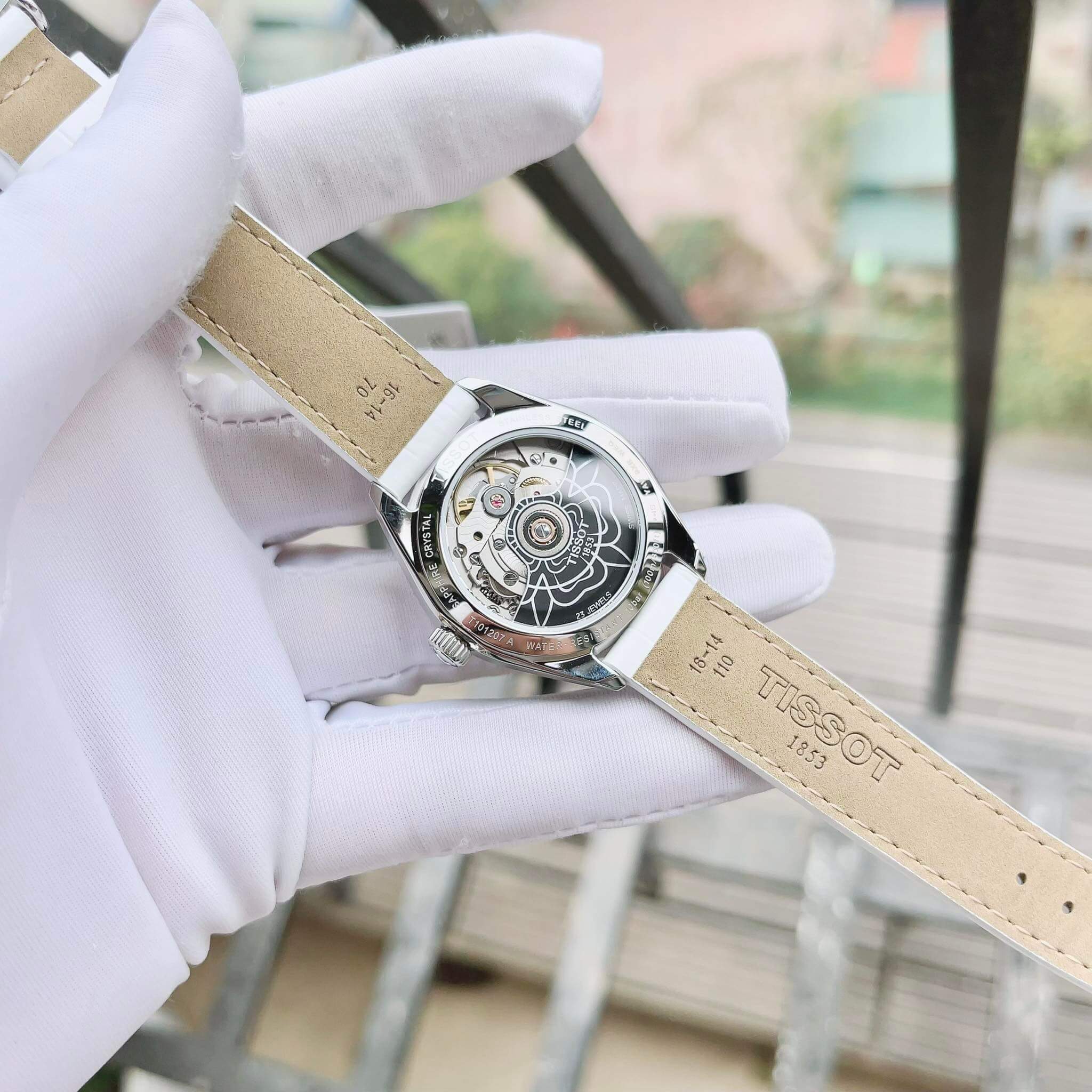 Ảnh 4 của (ĐỒNG HỒ NỮ) Tissot PR100 Powermatic 80 Lady T101.207.16.116.00 ( T1012071611600) 33mm