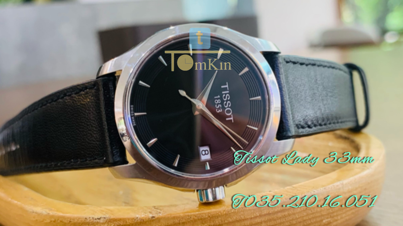 (ĐỒNG HỒ NỮ) Tissot Couturier Quartz T0352101605100  ( T035.210.16.051.00 )