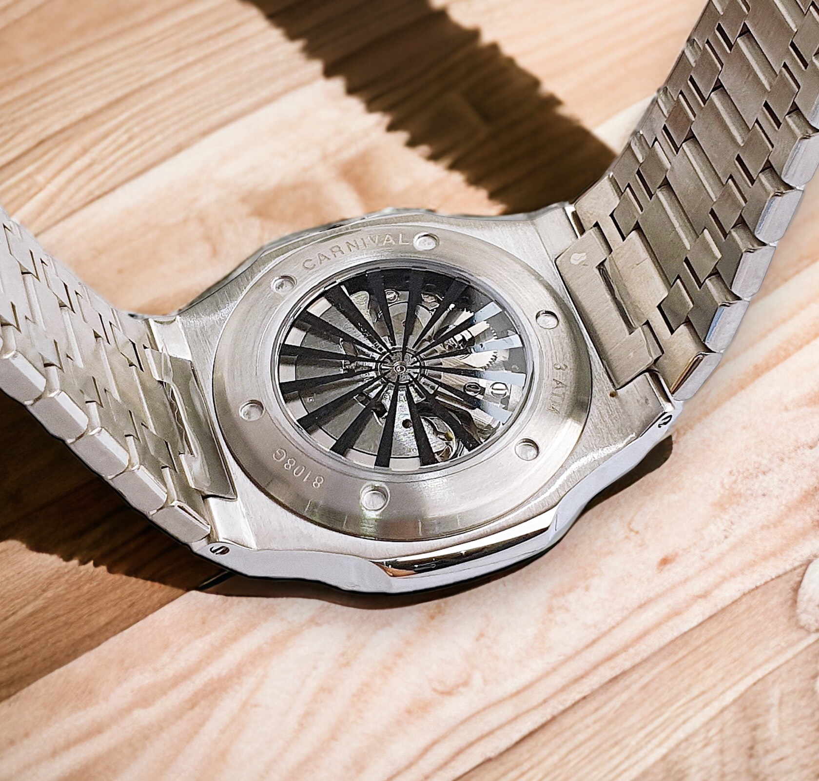 Ảnh 5 của (ĐỒNG HỒ NAM) (New) Carnival Nautilus 8108G-VT-D 40mm