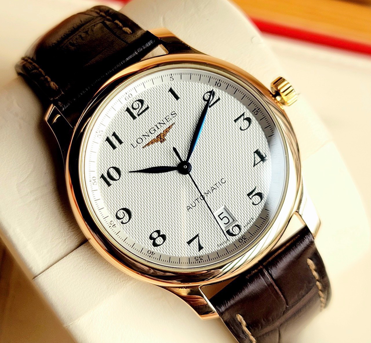[HÀNG LƯỚT] Đồng hồ nam LONGINES MASTER COLLECTION L2.628.6.78.3 38.5MM