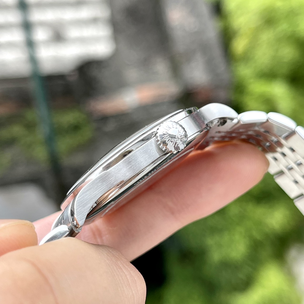 Ảnh 6 của (DEAL LƯỚT) (ĐỒNG HỒ NAM) Longines Record L2.820.4.11.6 (used) Watch 38.5mm