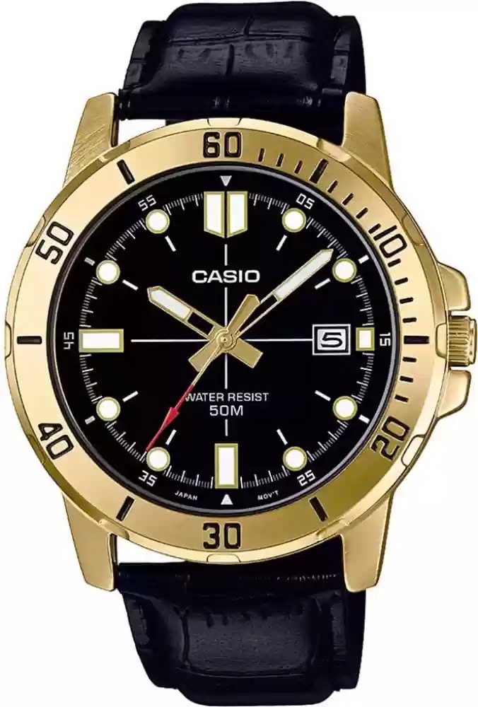(ĐỒNG HỒ NAM) Casio Quartz MTP-VD01GL-1EUDF ( MTPVD01GL1EUDF )