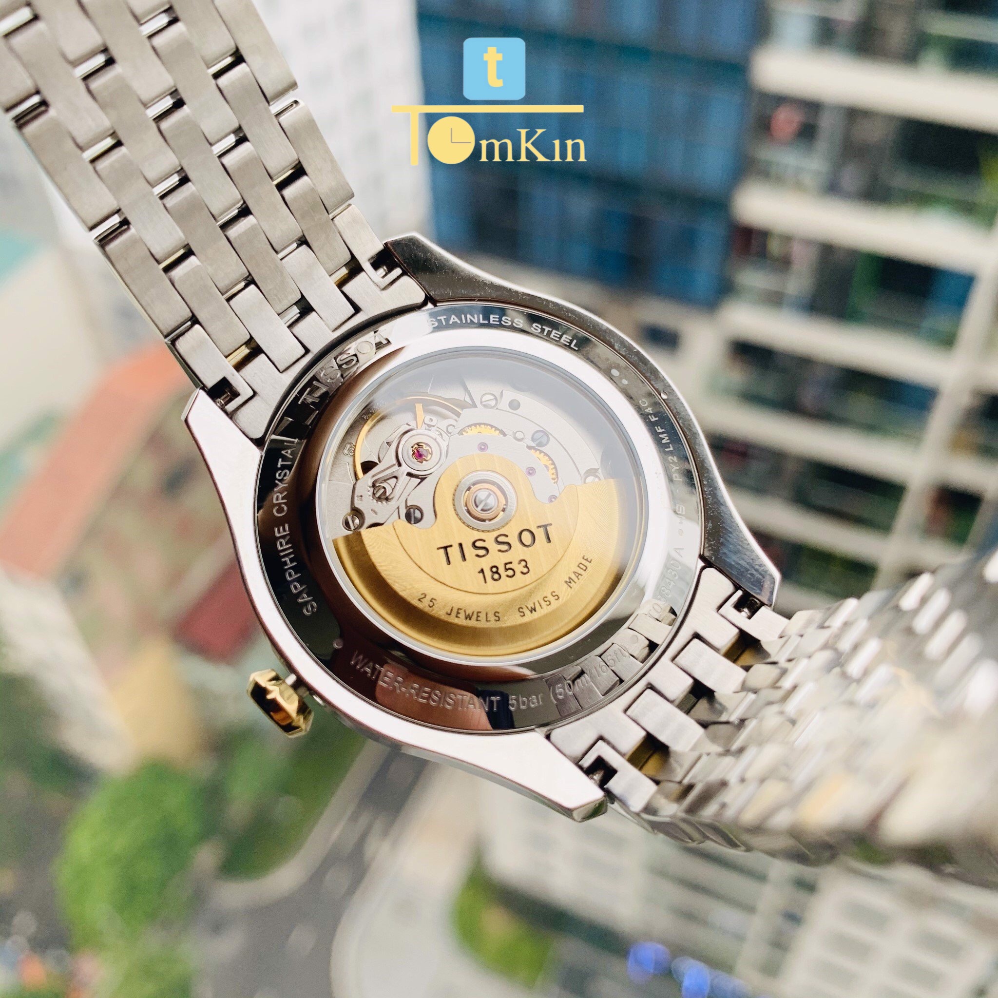 Ảnh 2 của TISSOT AUTOMATIC DAY DATE T038.430.22.037.00 ( T0384302203700 )