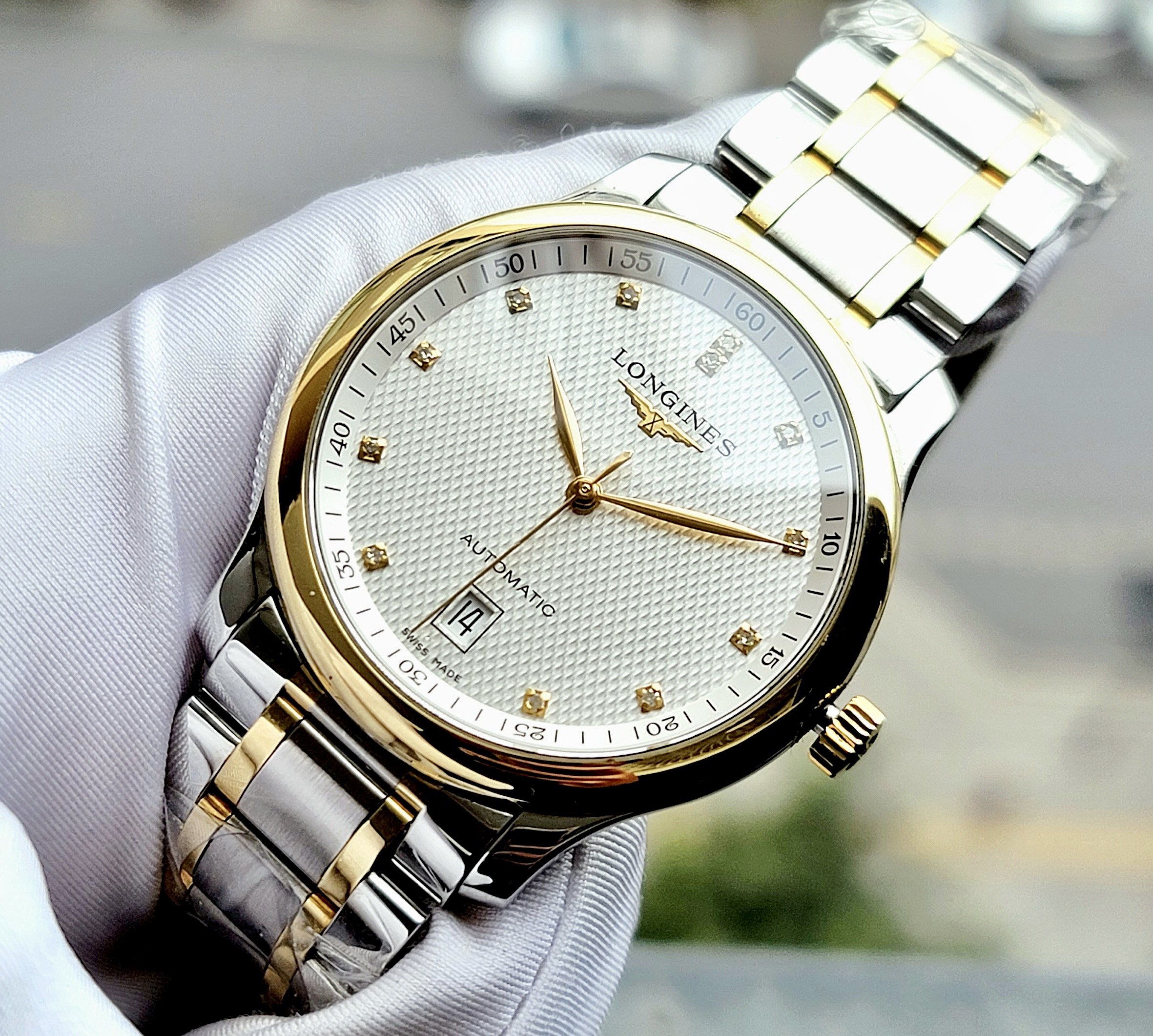 Ảnh 3 của [DEAL LƯỚT] Đồng hồ Longines Master L2.755.5.77.7 Watch 38.5mm