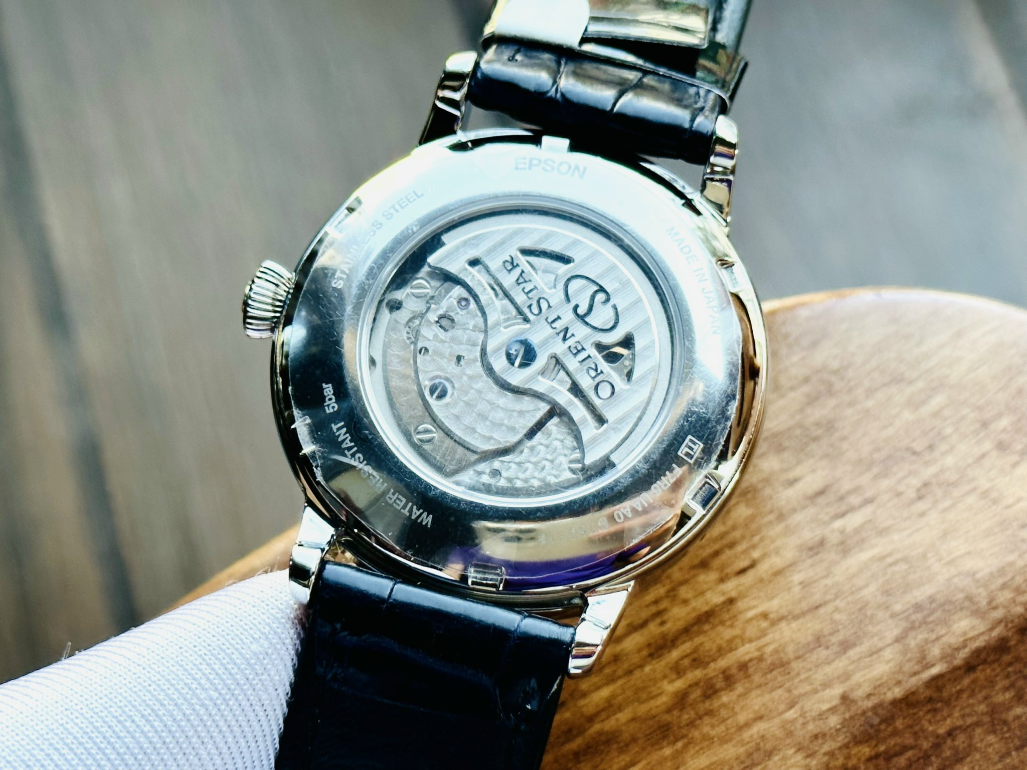 Ảnh 5 của (ĐỒNG HỒ NAM) ORIENT STAR AUTOMATIC OPEN HEART RK-HH0002L RKHH0002L 40mm