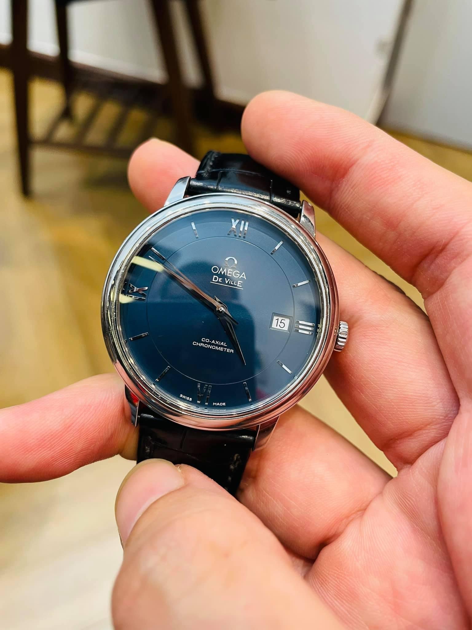 Ảnh 4 của [Deal Lướt] OMEGA DEVILLE CO-AXIAL 39.5MM CHRONOMETER 424.13.40.20.03.001