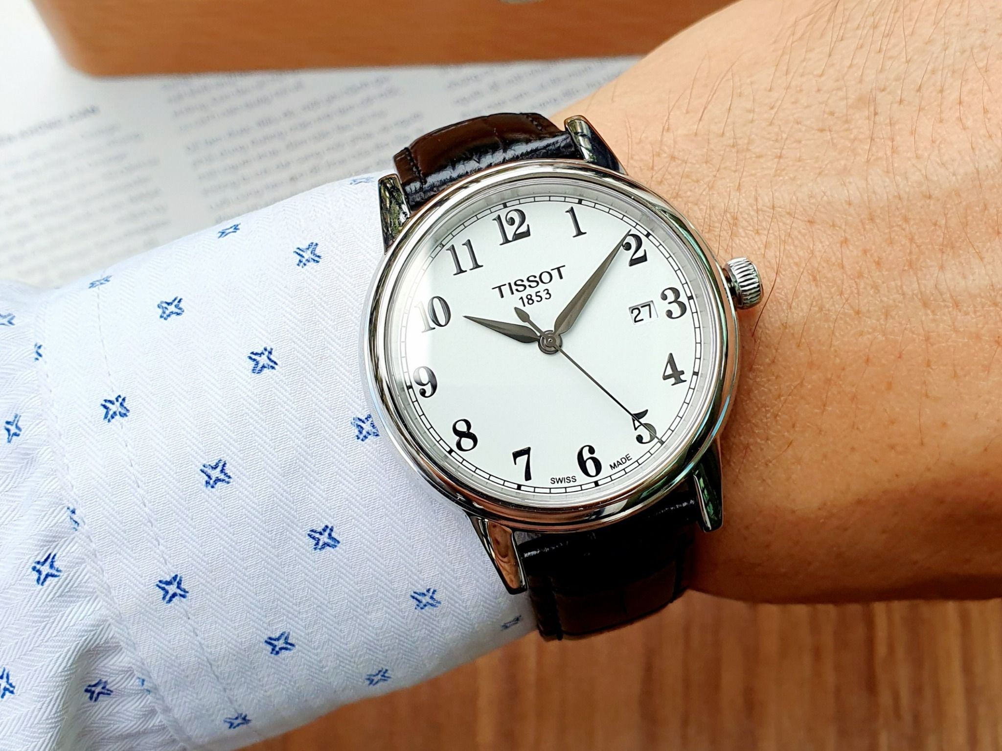 Ảnh 2 của (ĐỒNG HỒ NAM) Tissot Quartz Carson T085.410.16.012.00  (  T0854101601200 ) 40mm