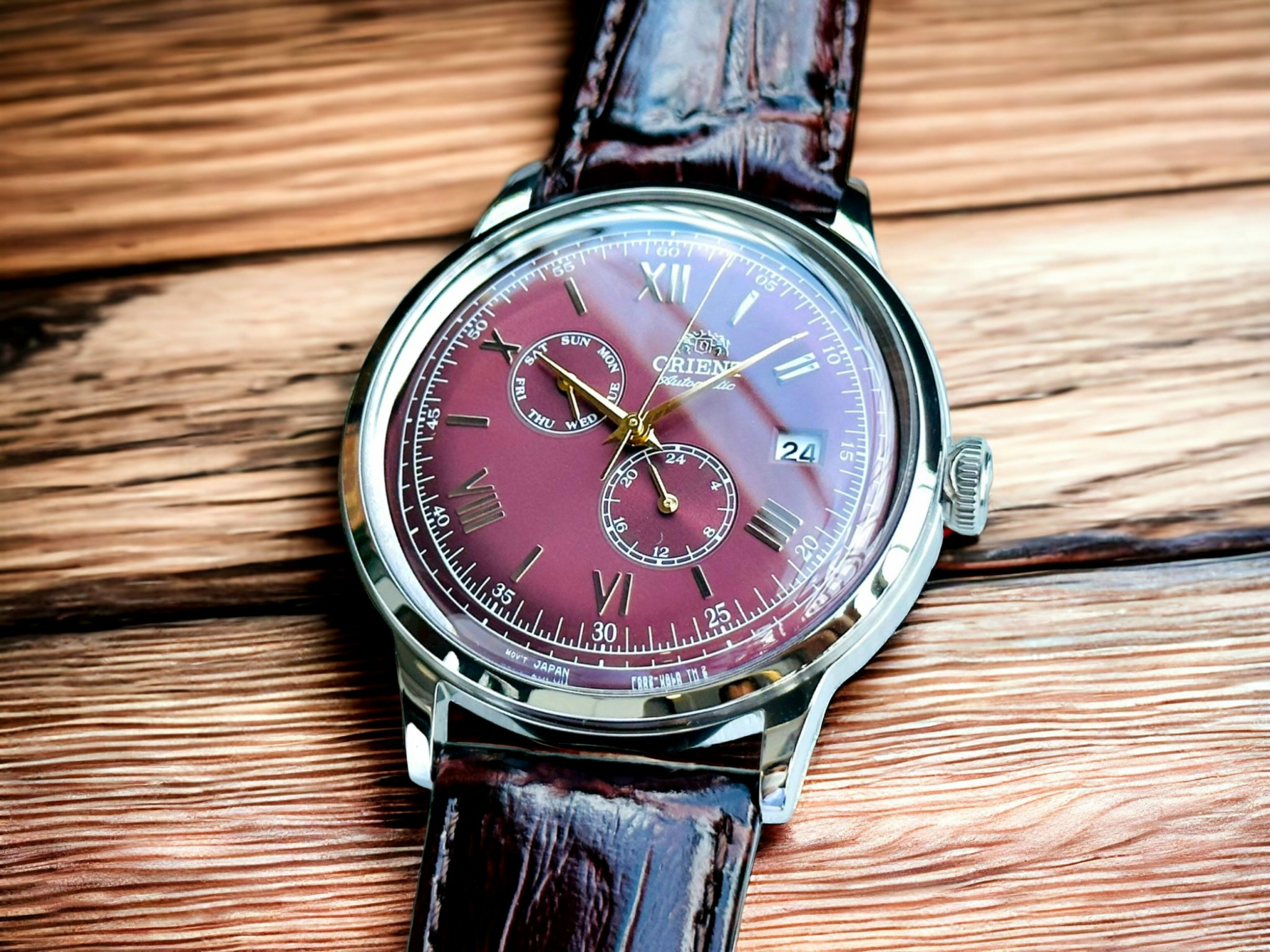 Ảnh 3 của (ĐỒNG HỒ NAM) Orient Bambino Version 8 RA-AK0705R10 (  RA-AK0705R) 40.5mm