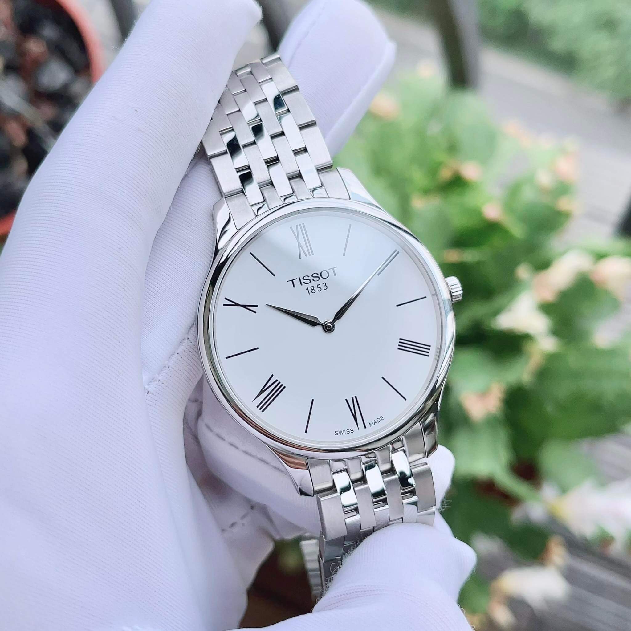 Ảnh 4 của (ĐỒNG HỒ NAM) (New) Tissot Tradition 5.5 T063.409.11.018.00 (T0634091101800 ) Watch 39mm