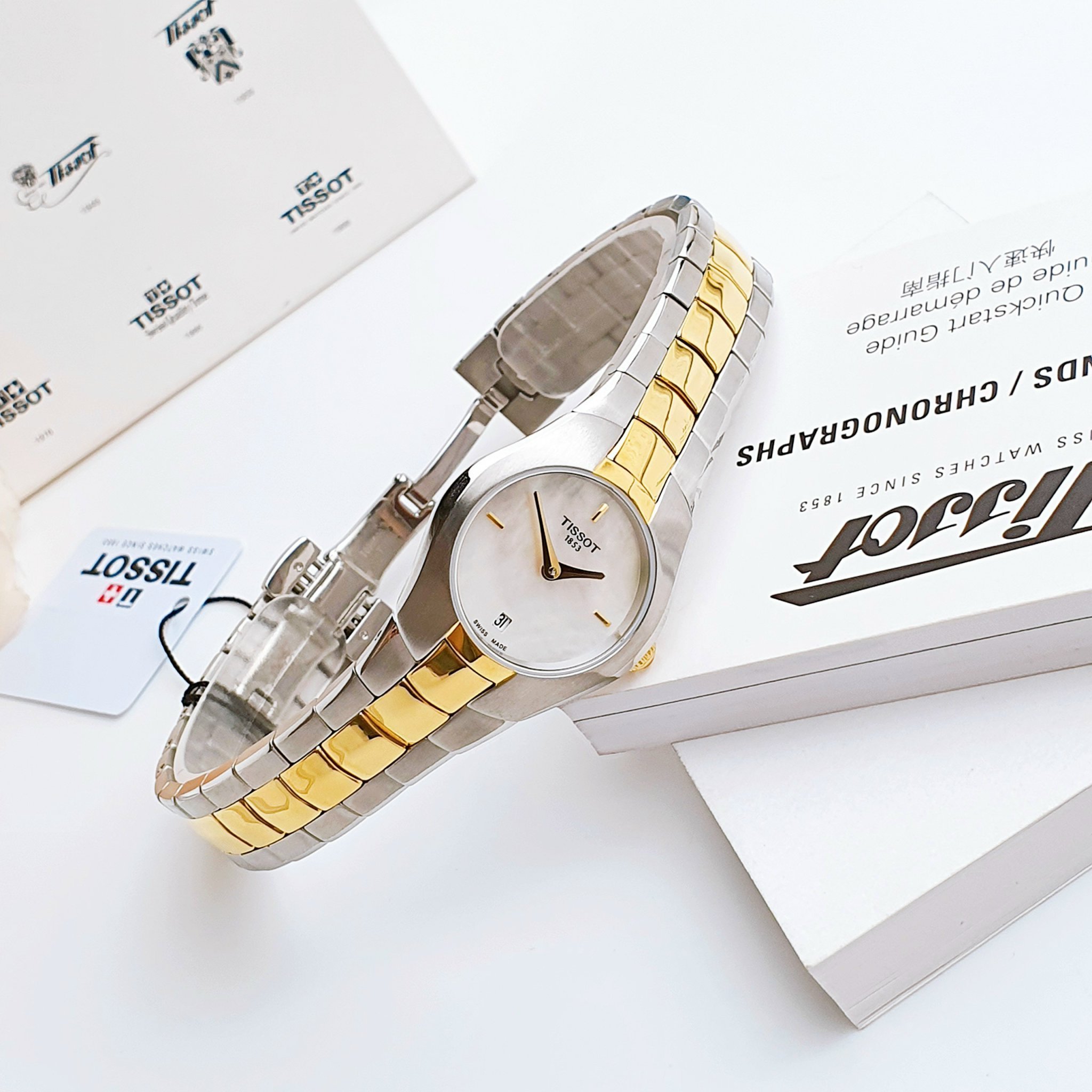 Ảnh 4 của (ĐỒNG HỒ NỮ) Tissot T-Round T096.009.22.111.00 ( T0960092211100 ) 26mm